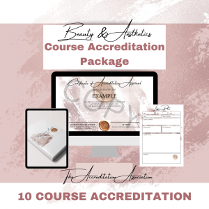 10 course accreditation package