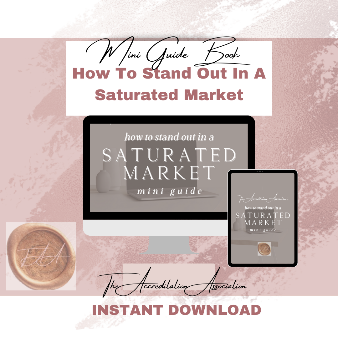 How To Stand Out In A Saturated Market eBook Mini Guide